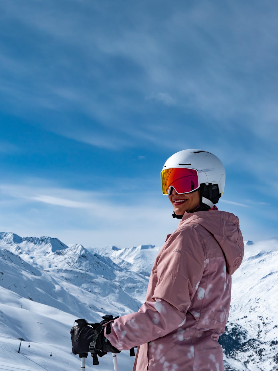 Skiing in the Snowy Mountains